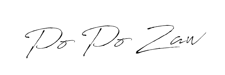 Here are the top 10 professional signature styles for the name Po Po Zaw. These are the best autograph styles you can use for your name. Po Po Zaw signature style 6 images and pictures png
