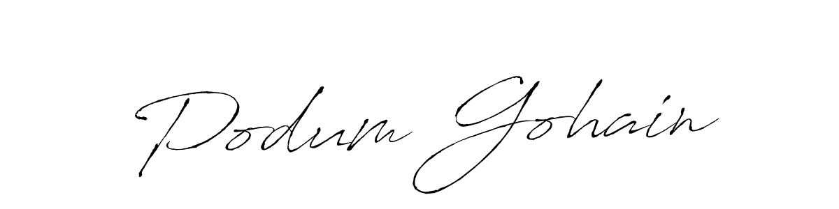 Once you've used our free online signature maker to create your best signature Antro_Vectra style, it's time to enjoy all of the benefits that Podum Gohain name signing documents. Podum Gohain signature style 6 images and pictures png