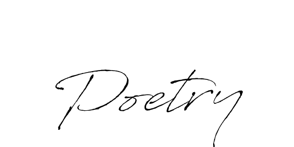 Also we have Poetry name is the best signature style. Create professional handwritten signature collection using Antro_Vectra autograph style. Poetry signature style 6 images and pictures png