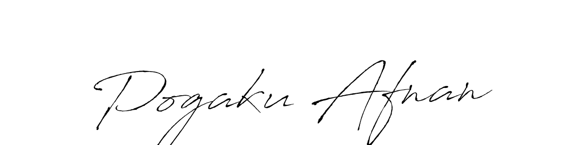 You should practise on your own different ways (Antro_Vectra) to write your name (Pogaku Afnan) in signature. don't let someone else do it for you. Pogaku Afnan signature style 6 images and pictures png