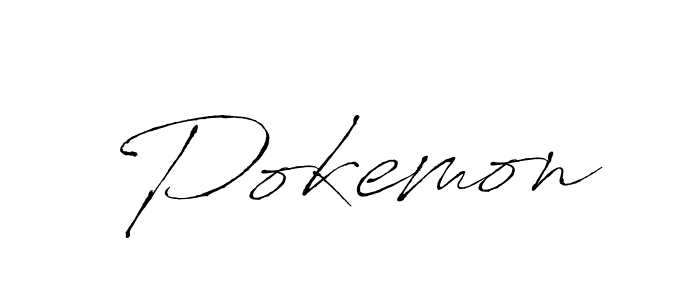 Make a beautiful signature design for name Pokemon. With this signature (Antro_Vectra) style, you can create a handwritten signature for free. Pokemon signature style 6 images and pictures png