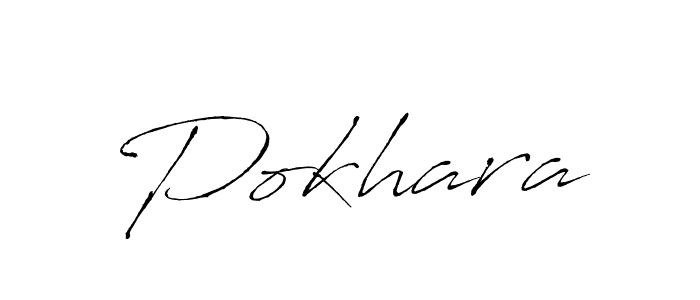 Design your own signature with our free online signature maker. With this signature software, you can create a handwritten (Antro_Vectra) signature for name Pokhara. Pokhara signature style 6 images and pictures png