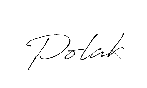 Antro_Vectra is a professional signature style that is perfect for those who want to add a touch of class to their signature. It is also a great choice for those who want to make their signature more unique. Get Polak name to fancy signature for free. Polak signature style 6 images and pictures png