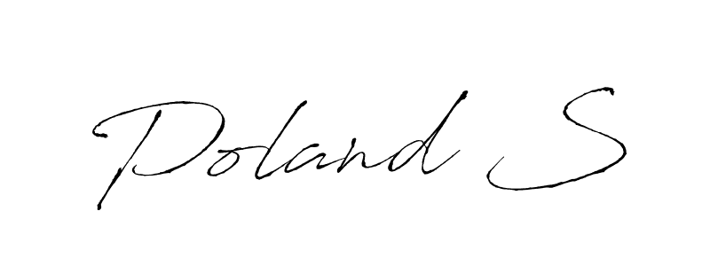 Make a beautiful signature design for name Poland S. Use this online signature maker to create a handwritten signature for free. Poland S signature style 6 images and pictures png