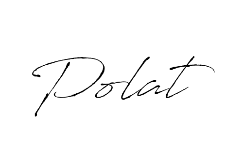 Make a beautiful signature design for name Polat. With this signature (Antro_Vectra) style, you can create a handwritten signature for free. Polat signature style 6 images and pictures png