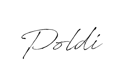 How to make Poldi name signature. Use Antro_Vectra style for creating short signs online. This is the latest handwritten sign. Poldi signature style 6 images and pictures png