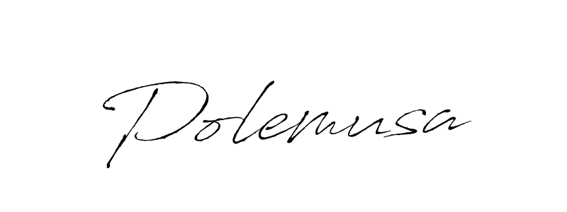 Create a beautiful signature design for name Polemusa. With this signature (Antro_Vectra) fonts, you can make a handwritten signature for free. Polemusa signature style 6 images and pictures png