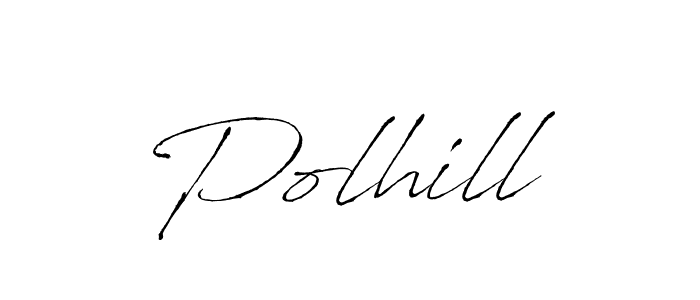if you are searching for the best signature style for your name Polhill. so please give up your signature search. here we have designed multiple signature styles  using Antro_Vectra. Polhill signature style 6 images and pictures png