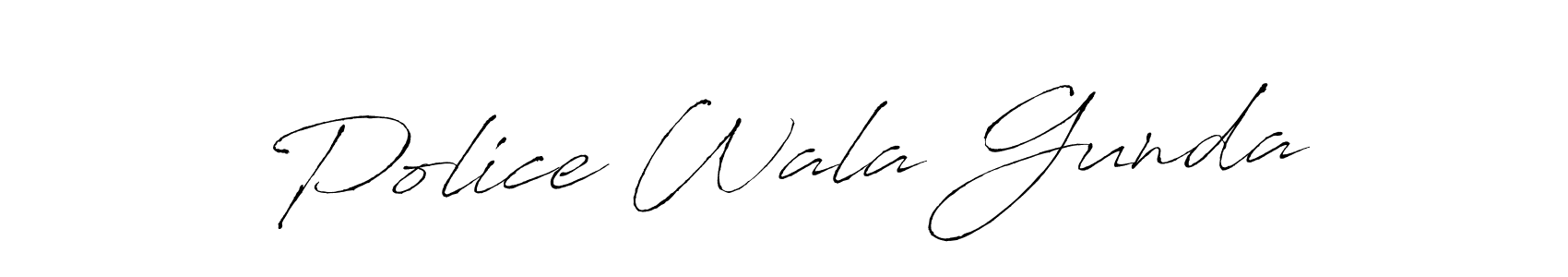 Make a beautiful signature design for name Police Wala Gunda. Use this online signature maker to create a handwritten signature for free. Police Wala Gunda signature style 6 images and pictures png
