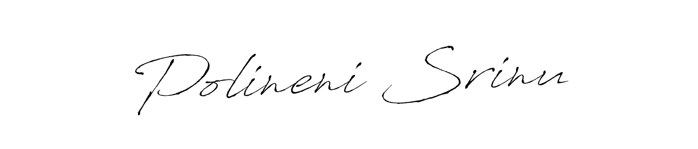 You can use this online signature creator to create a handwritten signature for the name Polineni Srinu. This is the best online autograph maker. Polineni Srinu signature style 6 images and pictures png