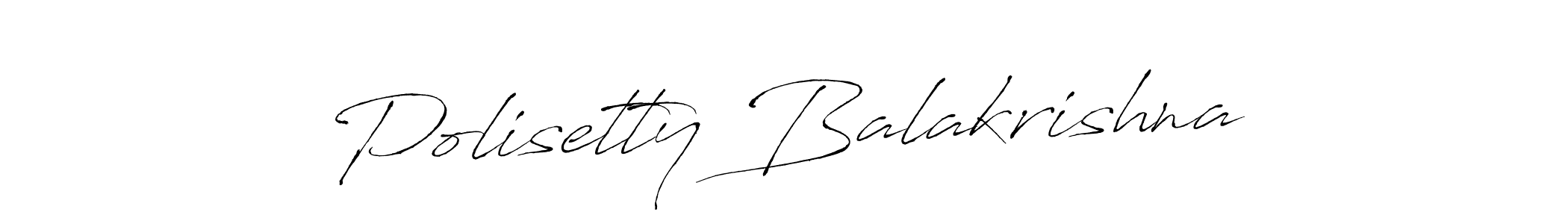 How to Draw Polisetty Balakrishna signature style? Antro_Vectra is a latest design signature styles for name Polisetty Balakrishna. Polisetty Balakrishna signature style 6 images and pictures png
