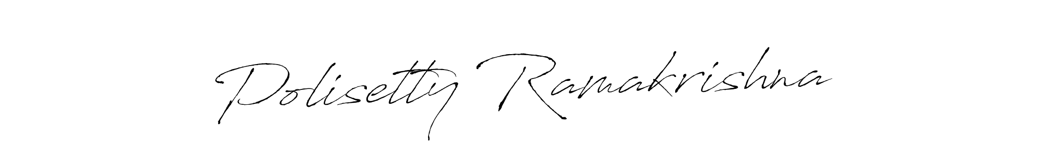 It looks lik you need a new signature style for name Polisetty Ramakrishna. Design unique handwritten (Antro_Vectra) signature with our free signature maker in just a few clicks. Polisetty Ramakrishna signature style 6 images and pictures png