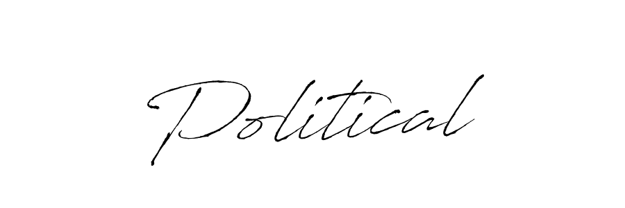 Use a signature maker to create a handwritten signature online. With this signature software, you can design (Antro_Vectra) your own signature for name Political. Political signature style 6 images and pictures png