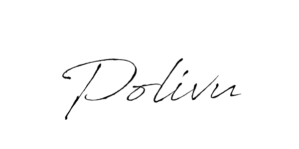 Create a beautiful signature design for name Polivu. With this signature (Antro_Vectra) fonts, you can make a handwritten signature for free. Polivu signature style 6 images and pictures png