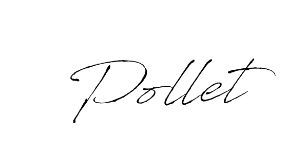 How to make Pollet name signature. Use Antro_Vectra style for creating short signs online. This is the latest handwritten sign. Pollet signature style 6 images and pictures png