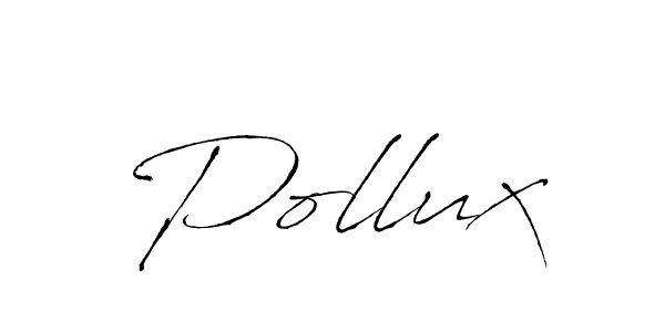 Create a beautiful signature design for name Pollux. With this signature (Antro_Vectra) fonts, you can make a handwritten signature for free. Pollux signature style 6 images and pictures png