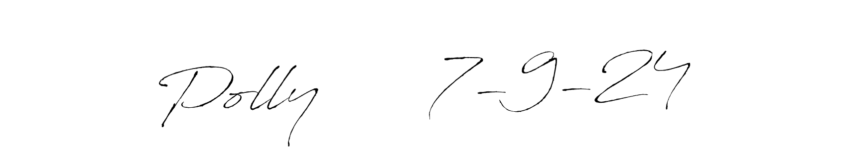 Similarly Antro_Vectra is the best handwritten signature design. Signature creator online .You can use it as an online autograph creator for name Polly      7-9-24. Polly      7-9-24 signature style 6 images and pictures png