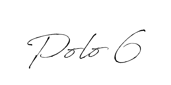 How to Draw Polo 6 signature style? Antro_Vectra is a latest design signature styles for name Polo 6. Polo 6 signature style 6 images and pictures png