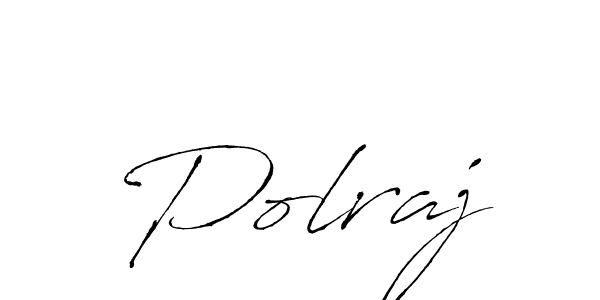 Make a beautiful signature design for name Polraj. With this signature (Antro_Vectra) style, you can create a handwritten signature for free. Polraj signature style 6 images and pictures png