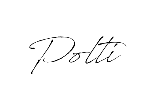How to make Polti name signature. Use Antro_Vectra style for creating short signs online. This is the latest handwritten sign. Polti signature style 6 images and pictures png