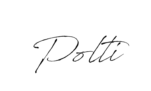 How to make Polti name signature. Use Antro_Vectra style for creating short signs online. This is the latest handwritten sign. Polti signature style 6 images and pictures png