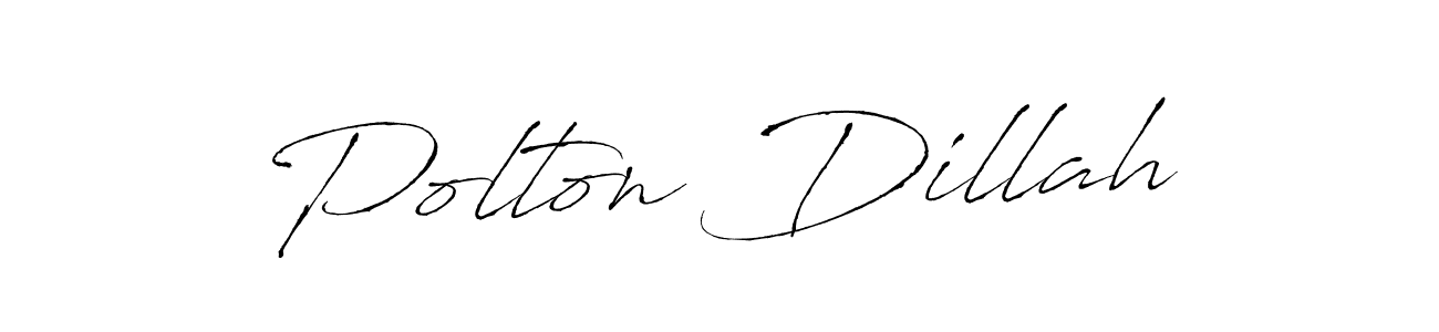 Similarly Antro_Vectra is the best handwritten signature design. Signature creator online .You can use it as an online autograph creator for name Polton Dillah. Polton Dillah signature style 6 images and pictures png