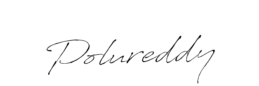 Antro_Vectra is a professional signature style that is perfect for those who want to add a touch of class to their signature. It is also a great choice for those who want to make their signature more unique. Get Polureddy name to fancy signature for free. Polureddy signature style 6 images and pictures png