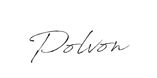 Make a beautiful signature design for name Polvon. Use this online signature maker to create a handwritten signature for free. Polvon signature style 6 images and pictures png