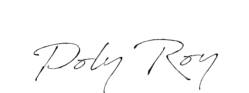 How to Draw Poly Roy signature style? Antro_Vectra is a latest design signature styles for name Poly Roy. Poly Roy signature style 6 images and pictures png