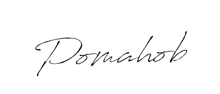 Similarly Antro_Vectra is the best handwritten signature design. Signature creator online .You can use it as an online autograph creator for name Pomahob. Pomahob signature style 6 images and pictures png