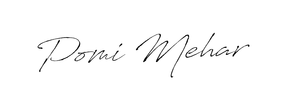 Check out images of Autograph of Pomi Mehar name. Actor Pomi Mehar Signature Style. Antro_Vectra is a professional sign style online. Pomi Mehar signature style 6 images and pictures png