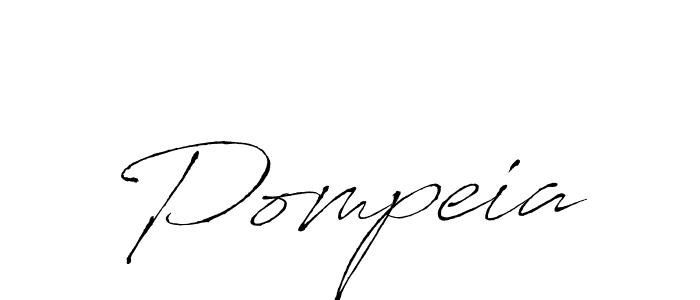 Design your own signature with our free online signature maker. With this signature software, you can create a handwritten (Antro_Vectra) signature for name Pompeia. Pompeia signature style 6 images and pictures png