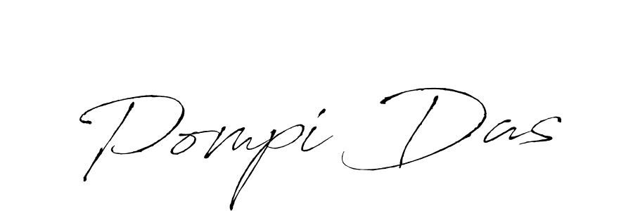 Antro_Vectra is a professional signature style that is perfect for those who want to add a touch of class to their signature. It is also a great choice for those who want to make their signature more unique. Get Pompi Das name to fancy signature for free. Pompi Das signature style 6 images and pictures png