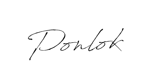 Make a beautiful signature design for name Ponlok. Use this online signature maker to create a handwritten signature for free. Ponlok signature style 6 images and pictures png