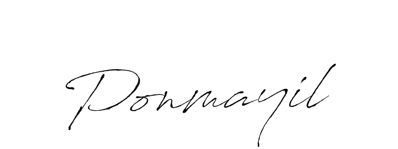 You should practise on your own different ways (Antro_Vectra) to write your name (Ponmayil) in signature. don't let someone else do it for you. Ponmayil signature style 6 images and pictures png