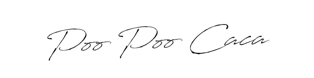 How to make Poo Poo Caca name signature. Use Antro_Vectra style for creating short signs online. This is the latest handwritten sign. Poo Poo Caca signature style 6 images and pictures png