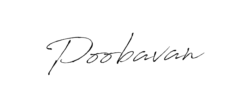 Make a beautiful signature design for name Poobavan. With this signature (Antro_Vectra) style, you can create a handwritten signature for free. Poobavan signature style 6 images and pictures png