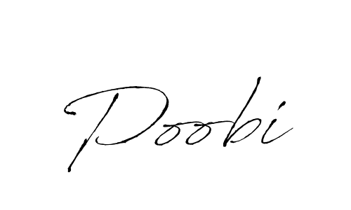 How to make Poobi signature? Antro_Vectra is a professional autograph style. Create handwritten signature for Poobi name. Poobi signature style 6 images and pictures png