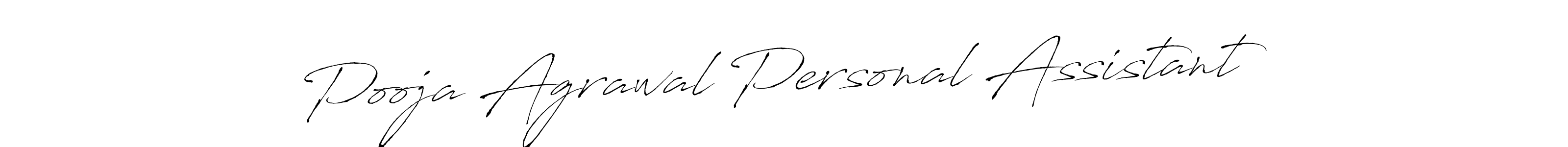 You should practise on your own different ways (Antro_Vectra) to write your name (Pooja Agrawal Personal Assistant) in signature. don't let someone else do it for you. Pooja Agrawal Personal Assistant signature style 6 images and pictures png