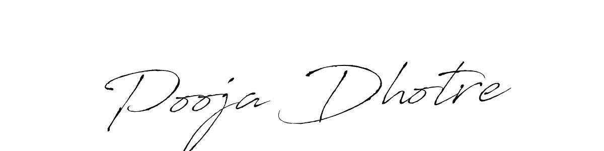 Also we have Pooja Dhotre name is the best signature style. Create professional handwritten signature collection using Antro_Vectra autograph style. Pooja Dhotre signature style 6 images and pictures png