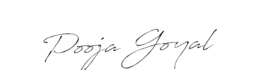 Pooja Goyal stylish signature style. Best Handwritten Sign (Antro_Vectra) for my name. Handwritten Signature Collection Ideas for my name Pooja Goyal. Pooja Goyal signature style 6 images and pictures png