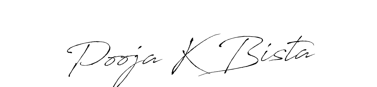 Similarly Antro_Vectra is the best handwritten signature design. Signature creator online .You can use it as an online autograph creator for name Pooja K Bista. Pooja K Bista signature style 6 images and pictures png