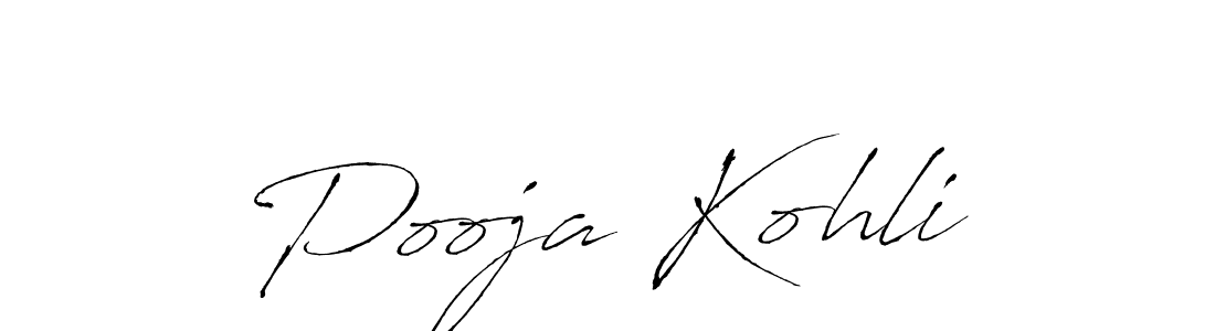 It looks lik you need a new signature style for name Pooja Kohli. Design unique handwritten (Antro_Vectra) signature with our free signature maker in just a few clicks. Pooja Kohli signature style 6 images and pictures png