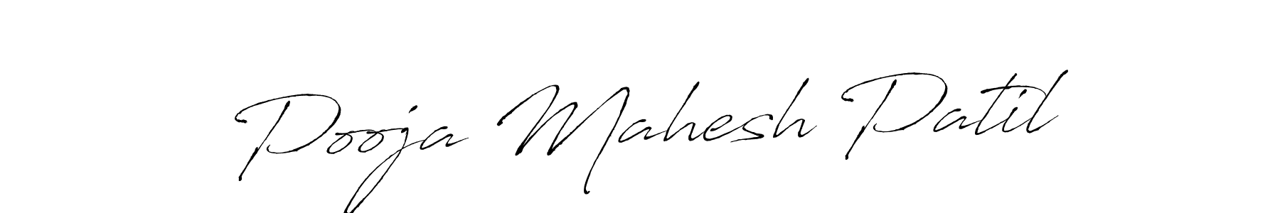 Also we have Pooja Mahesh Patil name is the best signature style. Create professional handwritten signature collection using Antro_Vectra autograph style. Pooja Mahesh Patil signature style 6 images and pictures png