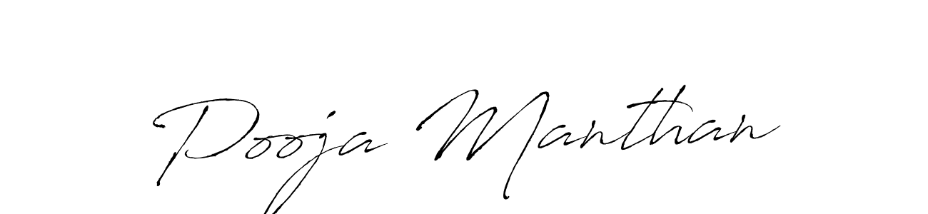 Similarly Antro_Vectra is the best handwritten signature design. Signature creator online .You can use it as an online autograph creator for name Pooja Manthan. Pooja Manthan signature style 6 images and pictures png