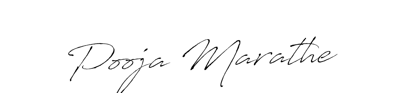 How to make Pooja Marathe signature? Antro_Vectra is a professional autograph style. Create handwritten signature for Pooja Marathe name. Pooja Marathe signature style 6 images and pictures png