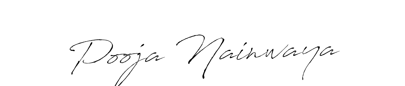 Make a short Pooja Nainwaya signature style. Manage your documents anywhere anytime using Antro_Vectra. Create and add eSignatures, submit forms, share and send files easily. Pooja Nainwaya signature style 6 images and pictures png