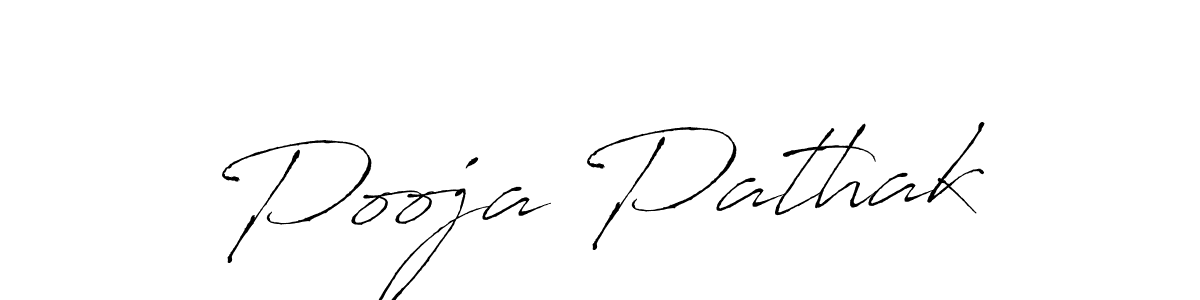 Create a beautiful signature design for name Pooja Pathak. With this signature (Antro_Vectra) fonts, you can make a handwritten signature for free. Pooja Pathak signature style 6 images and pictures png