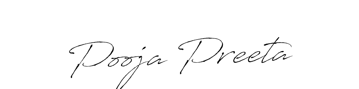 Similarly Antro_Vectra is the best handwritten signature design. Signature creator online .You can use it as an online autograph creator for name Pooja Preeta. Pooja Preeta signature style 6 images and pictures png