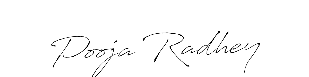 The best way (Antro_Vectra) to make a short signature is to pick only two or three words in your name. The name Pooja Radhey include a total of six letters. For converting this name. Pooja Radhey signature style 6 images and pictures png